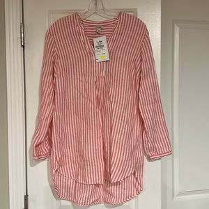 L.L. Bean linen tunic